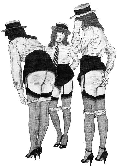 20P Detention Spanking (Art Mix)