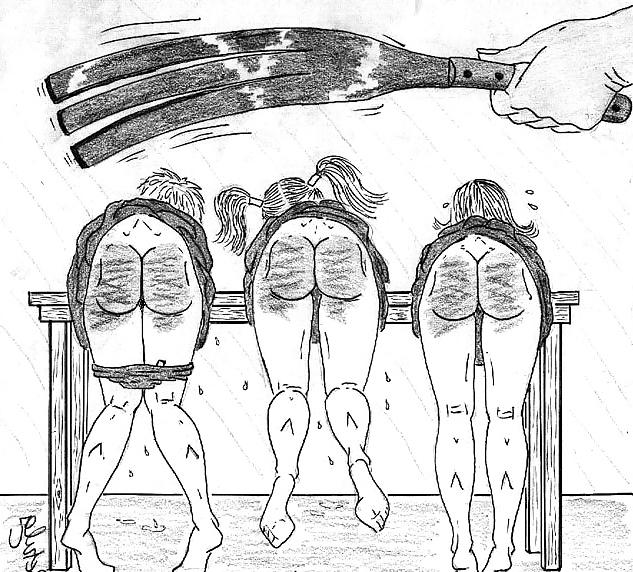 20P Detention Spanking (Art Mix)