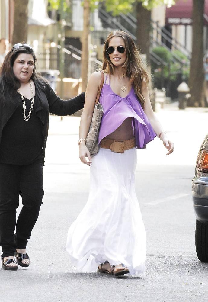 13P Minka Kelly at the play Love Loss and What I Wore in NY