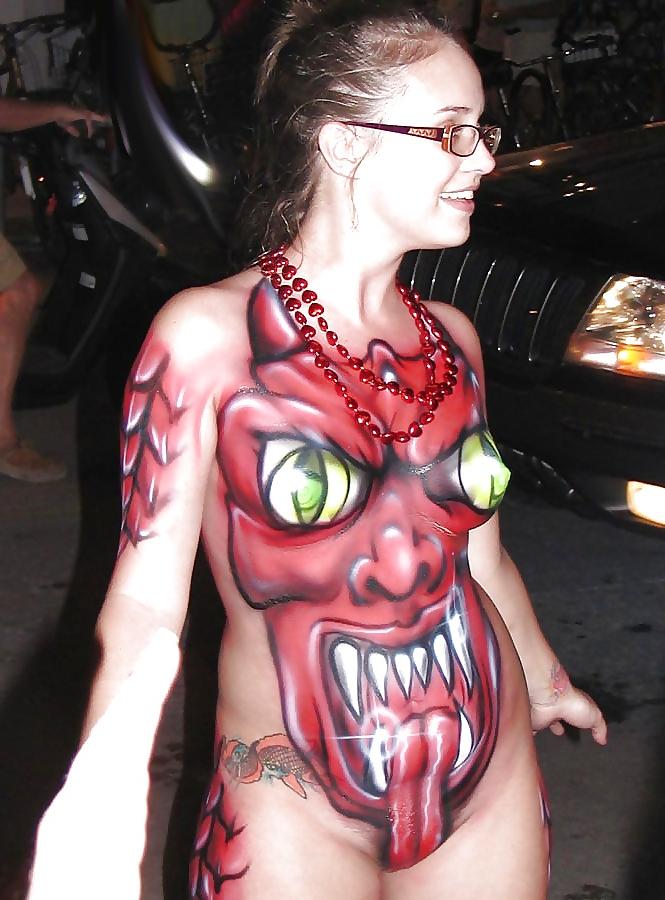 15P Artful Art Of Body Art- Painting #20