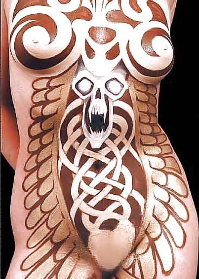 15P Artful Art Of Body Art- Painting #20