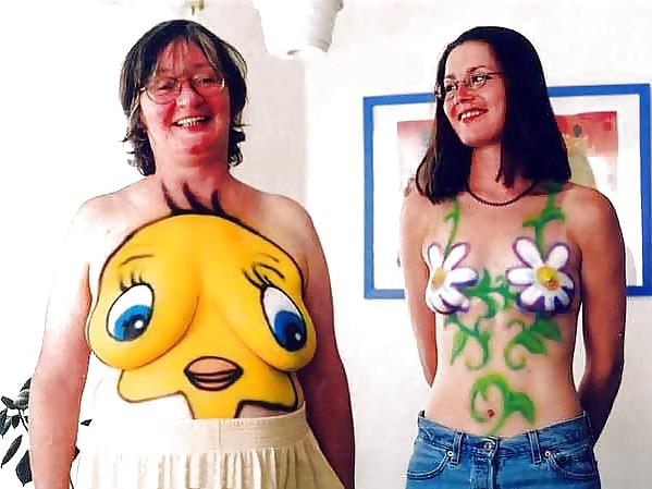 15P Artful Art Of Body Art- Painting #20