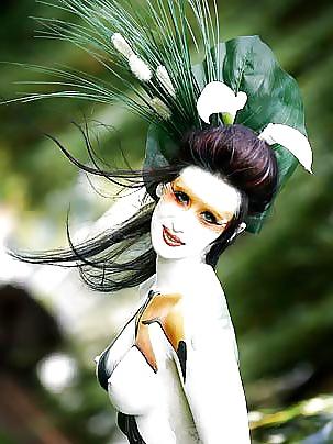 10P Artful Art Of Body Art- Painting #25