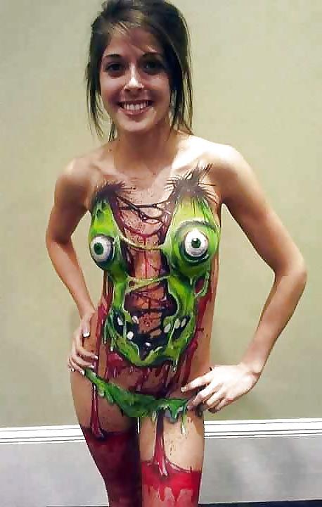 20P Artful Art Of Body Art- Painting #35