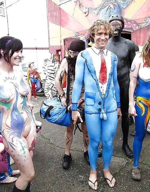 20P Artful Art Of Body Art- Painting #12