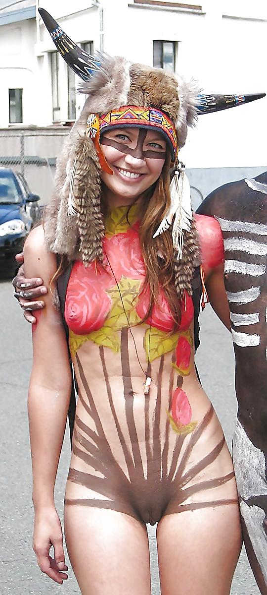 20P Artful Art Of Body Art- Painting #12