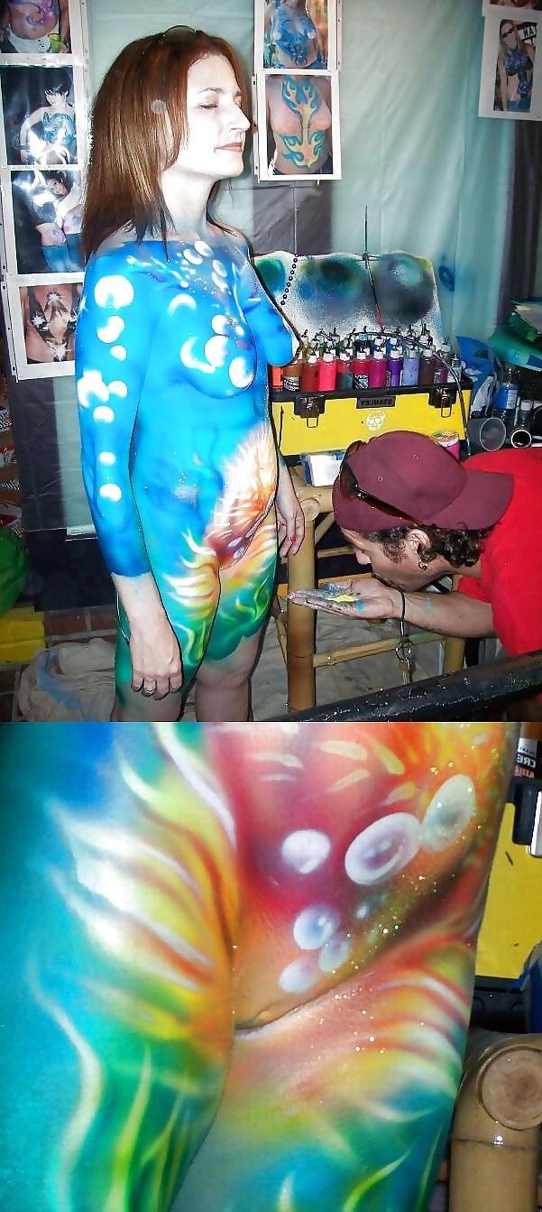 20P Kunstvolle Kunst der Körperkunst – Malerei Nr. 14