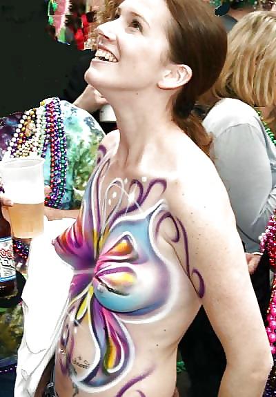 15P Artful Art Of Body Art- Painting #19