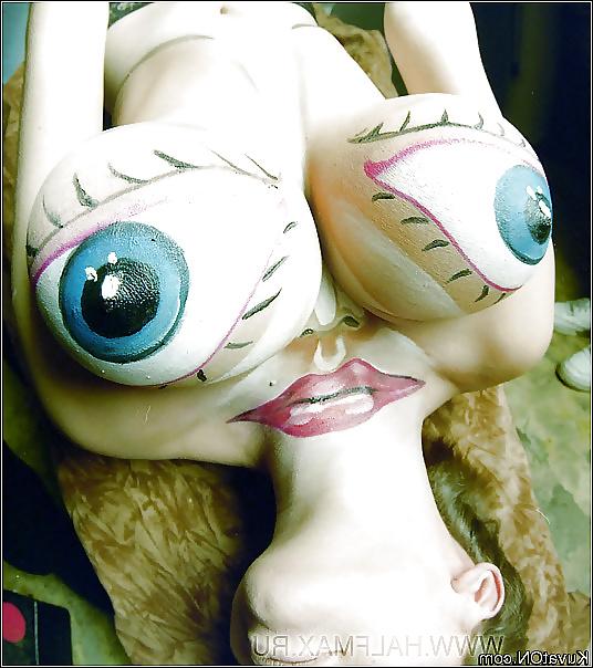 15P Artful Art Of Body Art- Painting #19