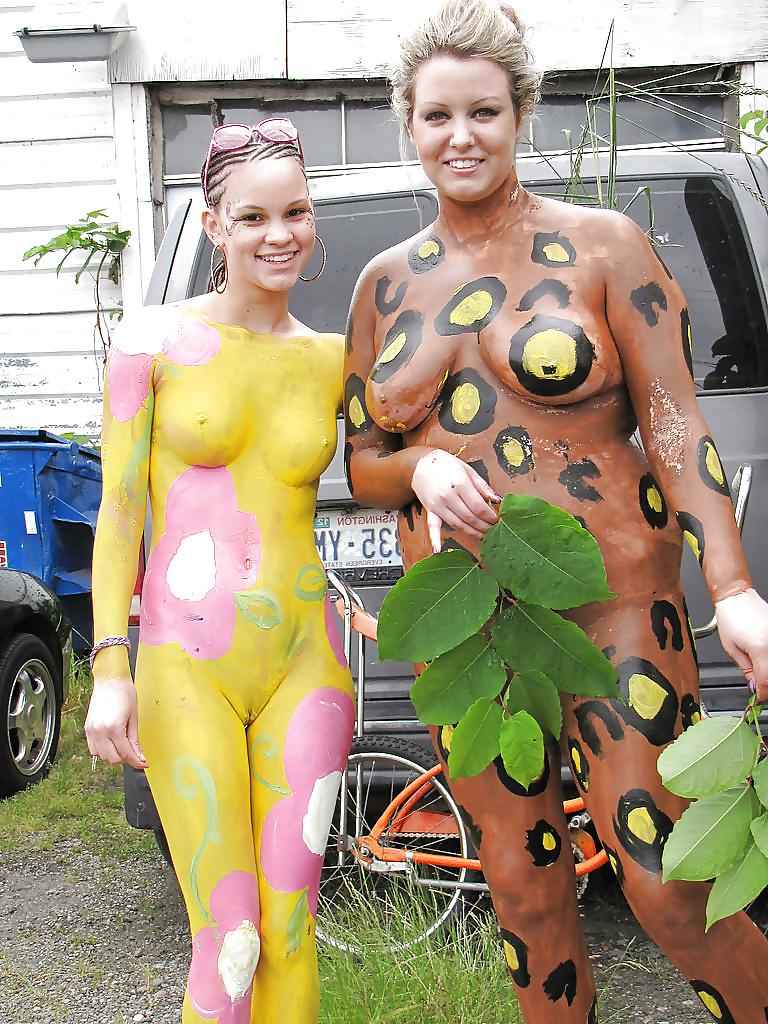 15P Artful Art Of Body Art- Painting #22