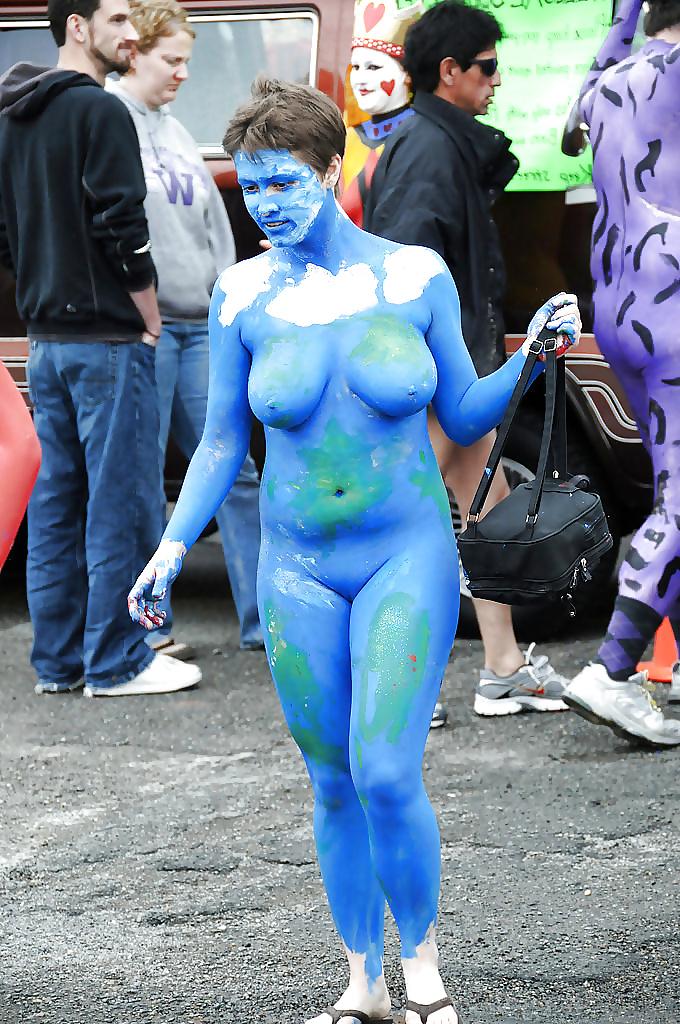 15P Artful Art Of Body Art- Painting #22