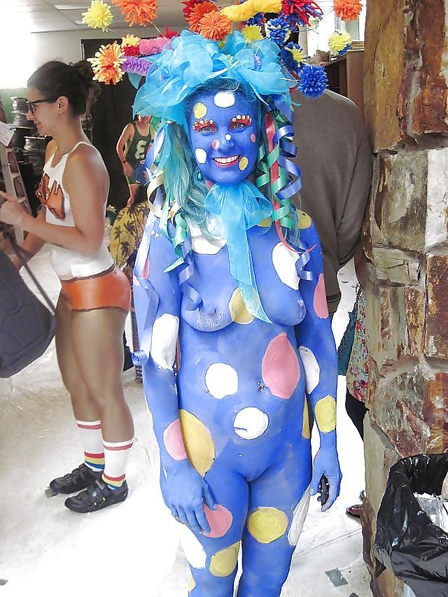 15P Artful Art Of Body Art- Painting #22