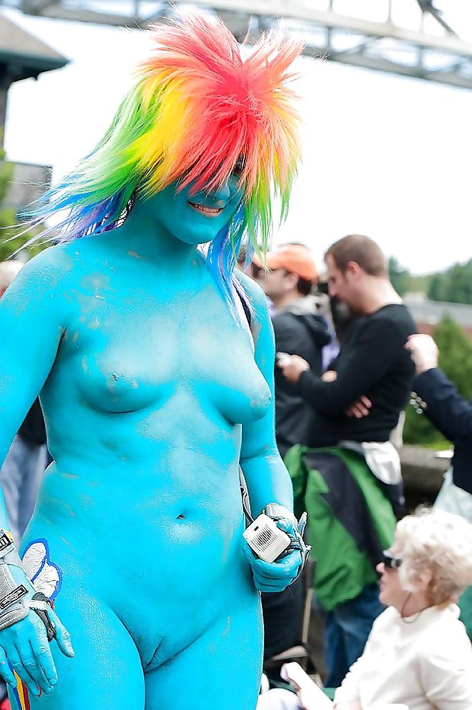 15P Artful Art Of Body Art- Painting #22