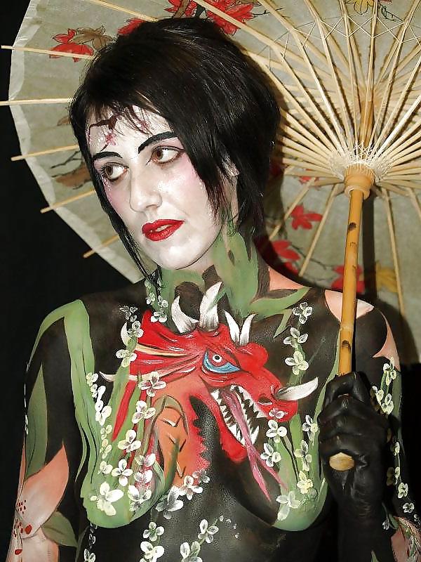 18P Artful Art Of Body Art- Painting #34