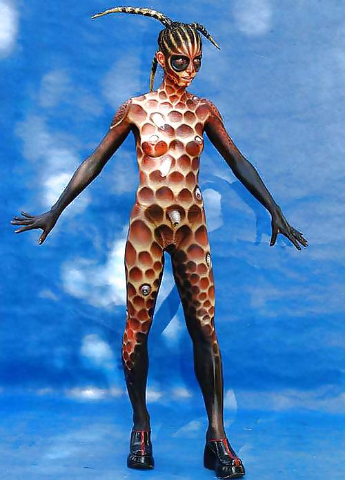 18P Artful Art Of Body Art- Painting #34