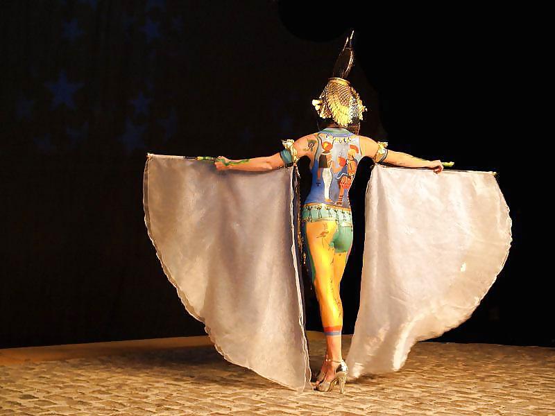 15P Artful Art Of Body Art- Painting #36