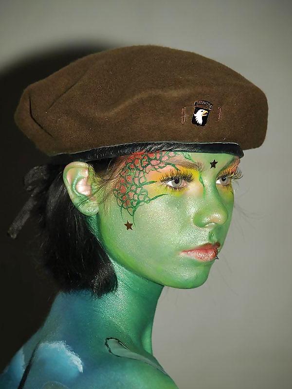 15P Artful Art Of Body Art- Painting #36