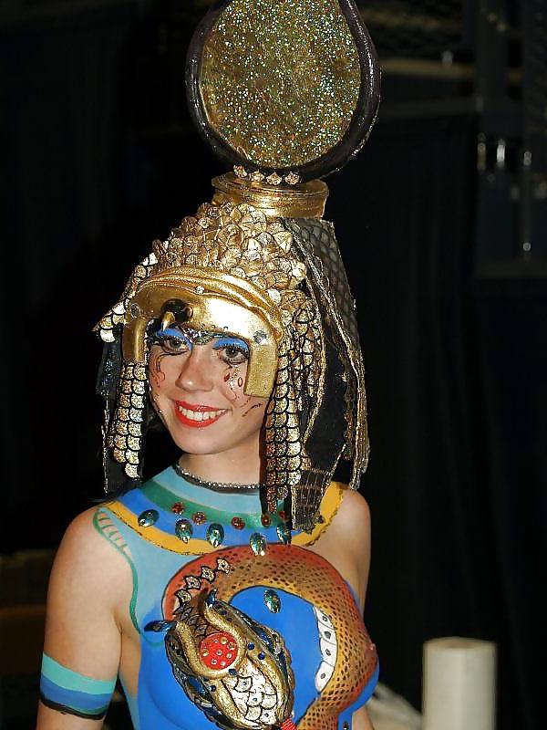 15P Artful Art Of Body Art- Painting #36
