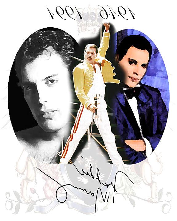 10P QUEEN AND FREDDIE