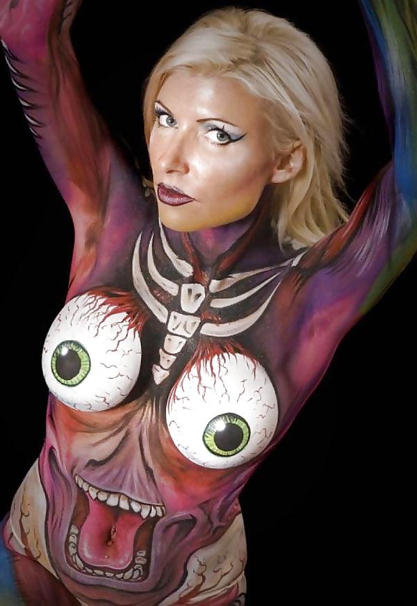 15P Artful Art Of Body Art- Painting #15
