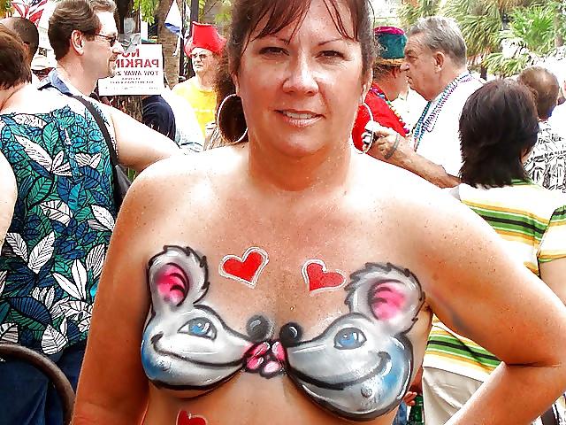 15P Artful Art Of Body Art- Painting #17