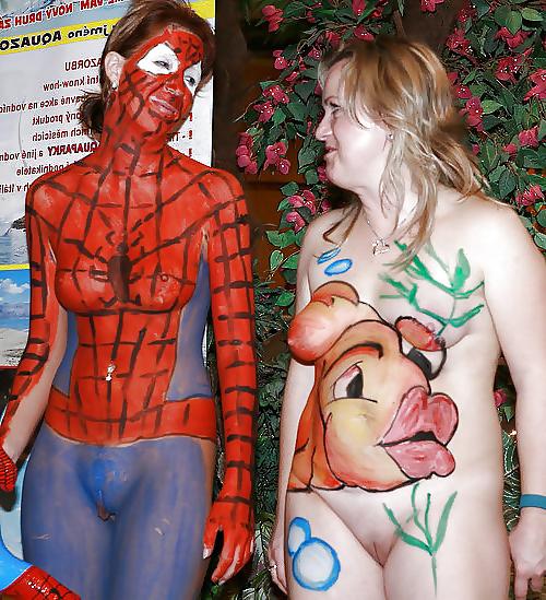 15P Artful Art Of Body Art- Painting #17