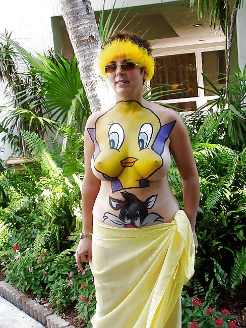 15P Artful Art Of Body Art- Painting #17