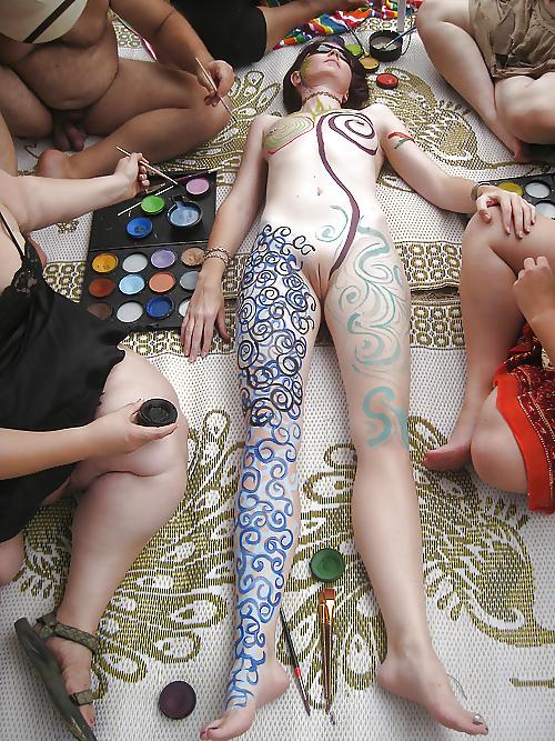 15P Artful Art Of Body Art- Painting #18