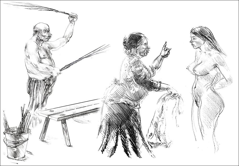 12P Spanking art