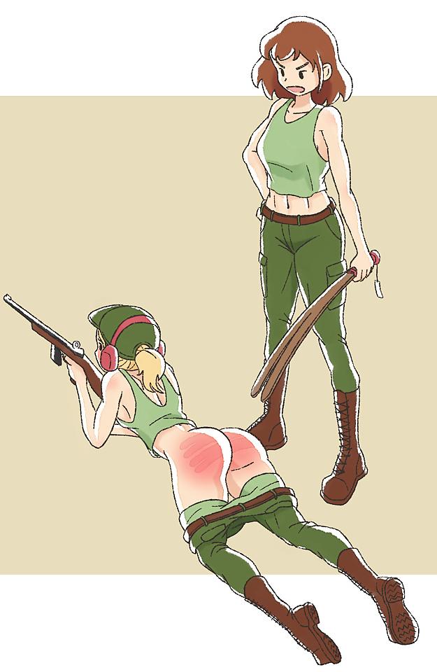 12P Spanking art