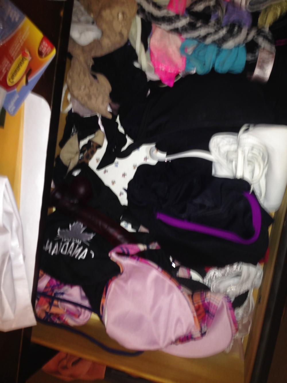 8P Gf's toys and panties 