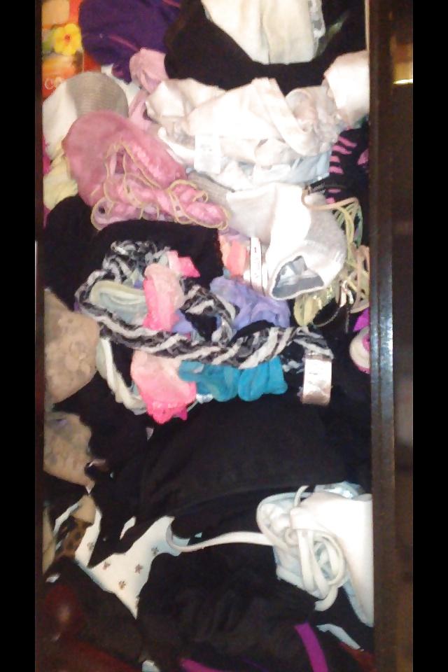 8P Gf's toys and panties 
