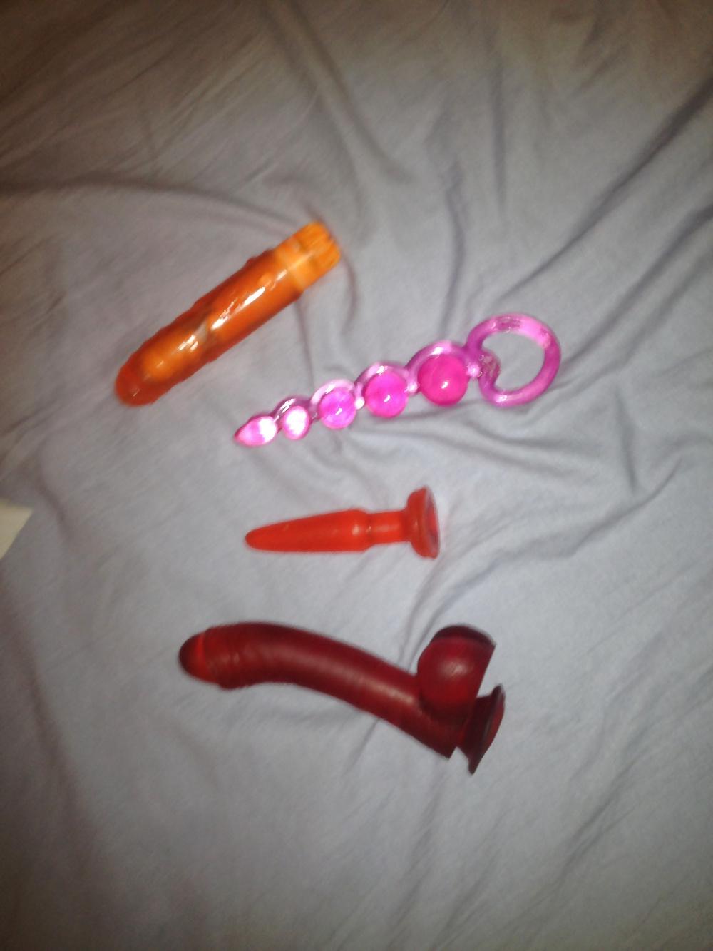 8P Gf's toys and panties 