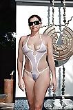 20P Females wearing seethrough clothing in public.