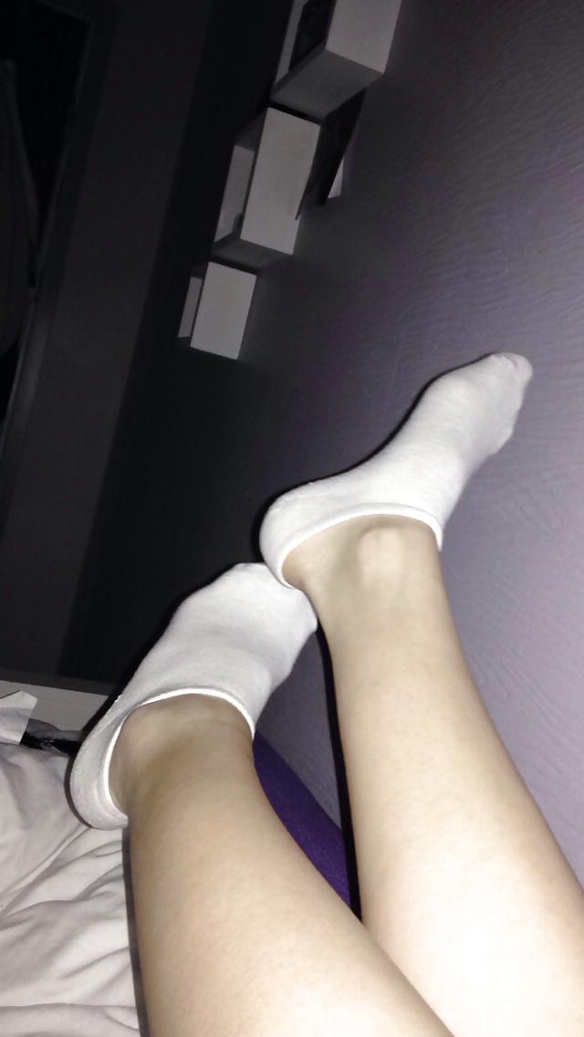5P Turkish teen feet socks ayak
