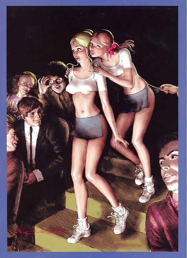 25P Not white panties 12:The art of comix.