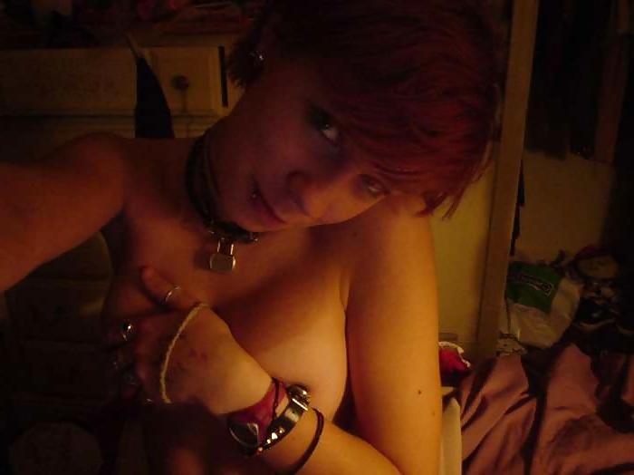 21P Cute Punk Girl Self Shots