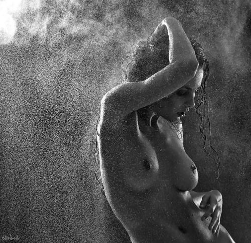 20P Never take life seriously ..black and white art by honeybee