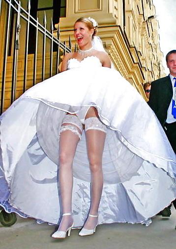 25P Bride Upskirt