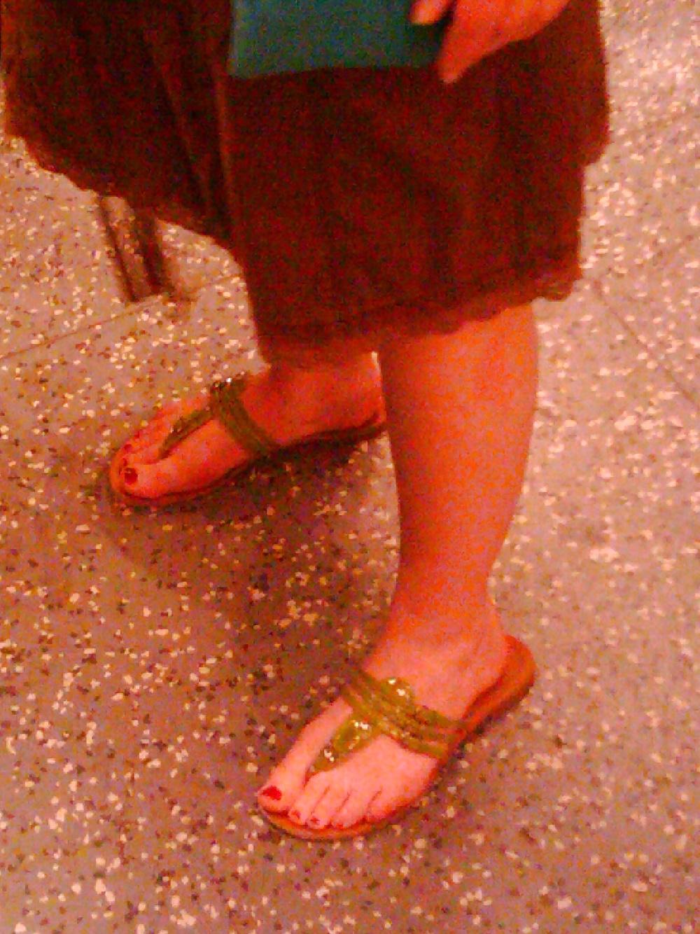 11P Just feet. Female feet.