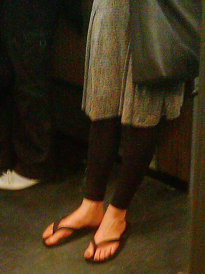 11P Just feet. Female feet.