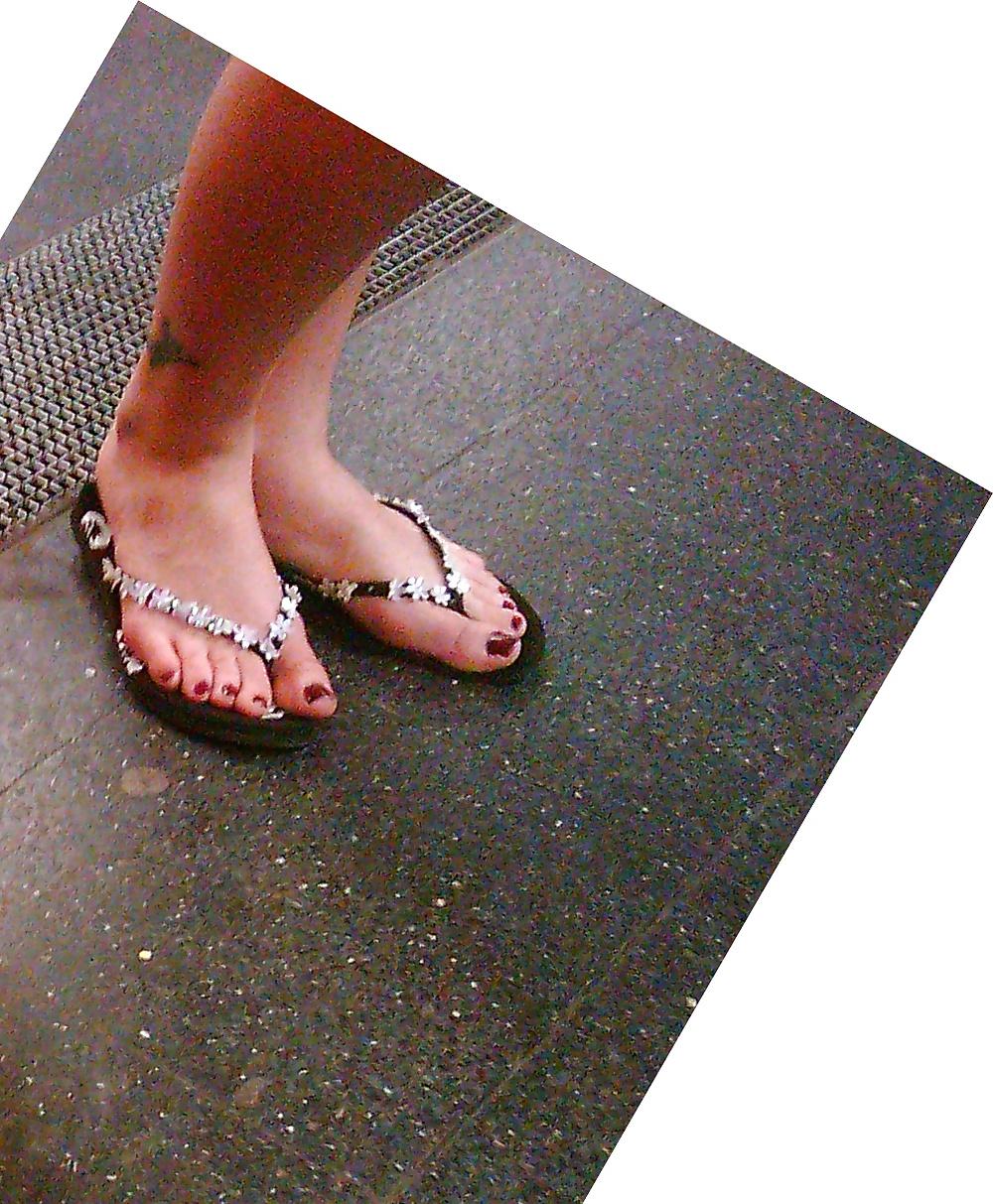 11P Just feet. Female feet.