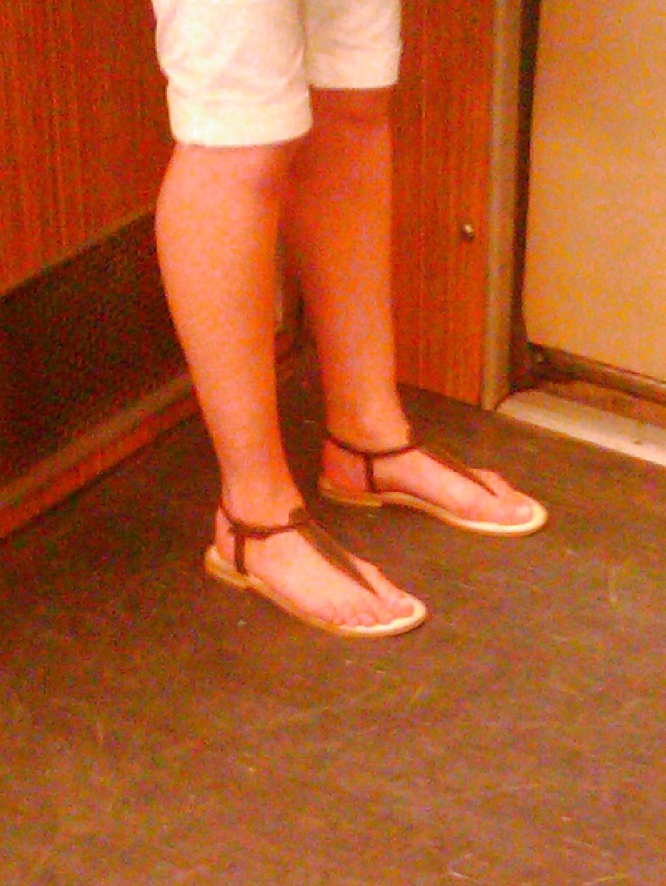 11P Just feet. Female feet.