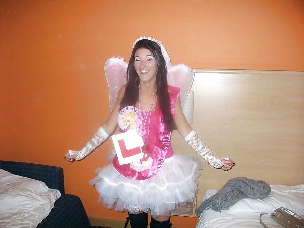 25P Stripper Waving Cock in Bride To Be's Face