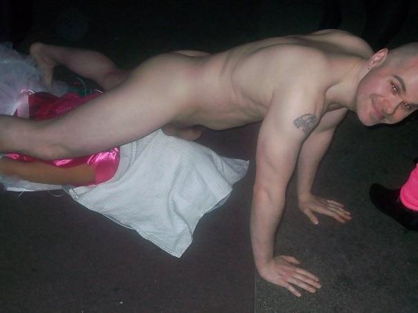 25P Stripper Waving Cock in Bride To Be's Face
