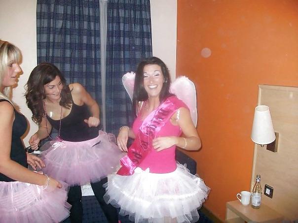 25P Stripper Waving Cock in Bride To Be's Face