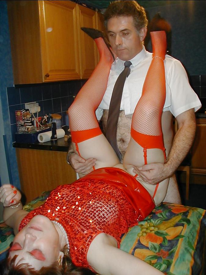 25P British Fuckmeat in Fishnet 3