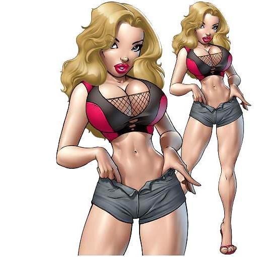 23P Cheezecake VIII toon art