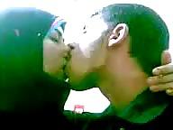 11P Arab bitch kissing boyfriend