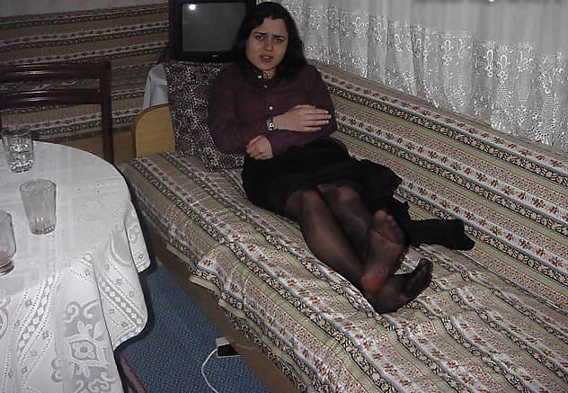 5P Feet pantyhose girlfriend